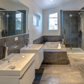 Seattle Residential Remodel by Architect Kenneth M. Williams - Master Bath