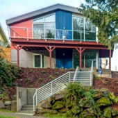 Seattle Residential Remodel by Architect Kenneth M. Williams - Exterior Front